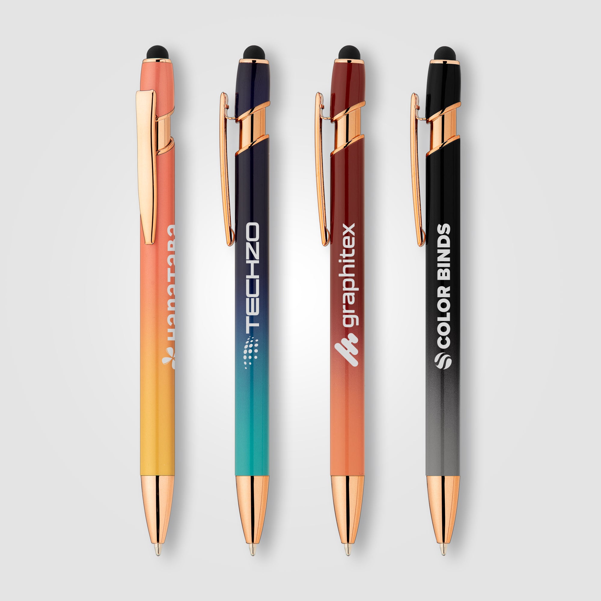 Ellipse Ombre Rose Gold Stylus Pen-zoom-1