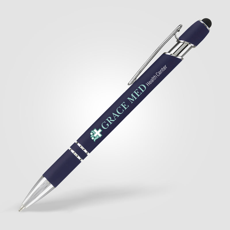 Ellipse Softy Gel Pen w/Stylus - ColorJet-zoom-