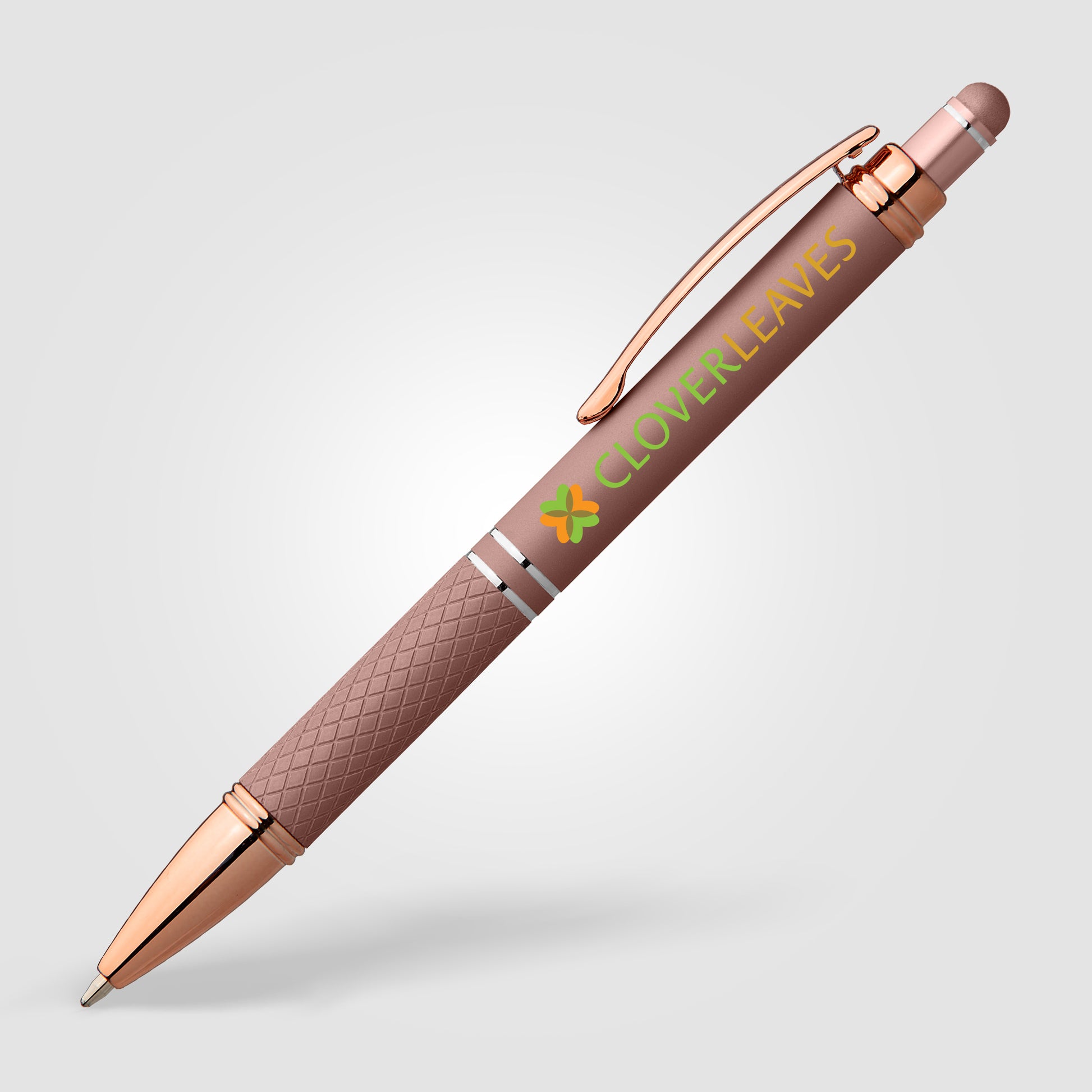 Phoenix Softy Rose Gold Gel Pen w/Stylus - ColorJet-3