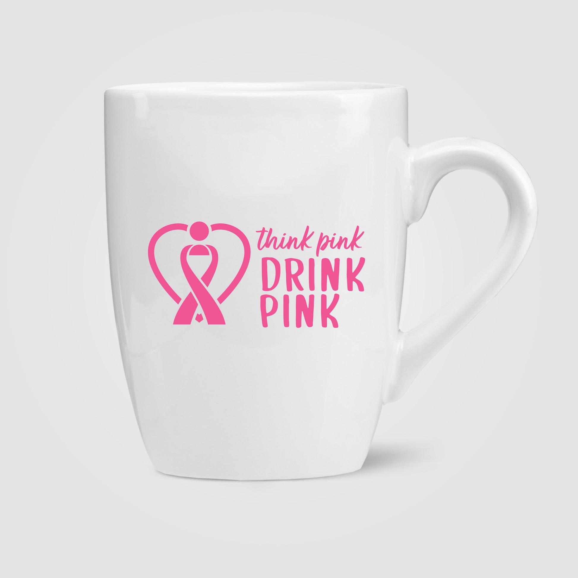 13 oz. Ceramic Bistro Mug - White-2