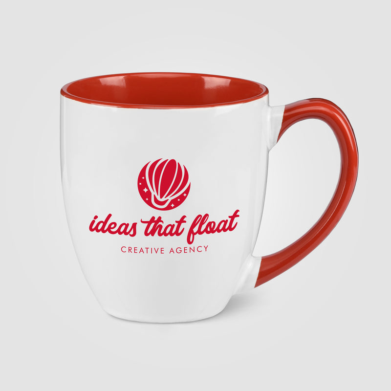 15 oz. Two-Tone Ceramic Bistro Mug-zoom-