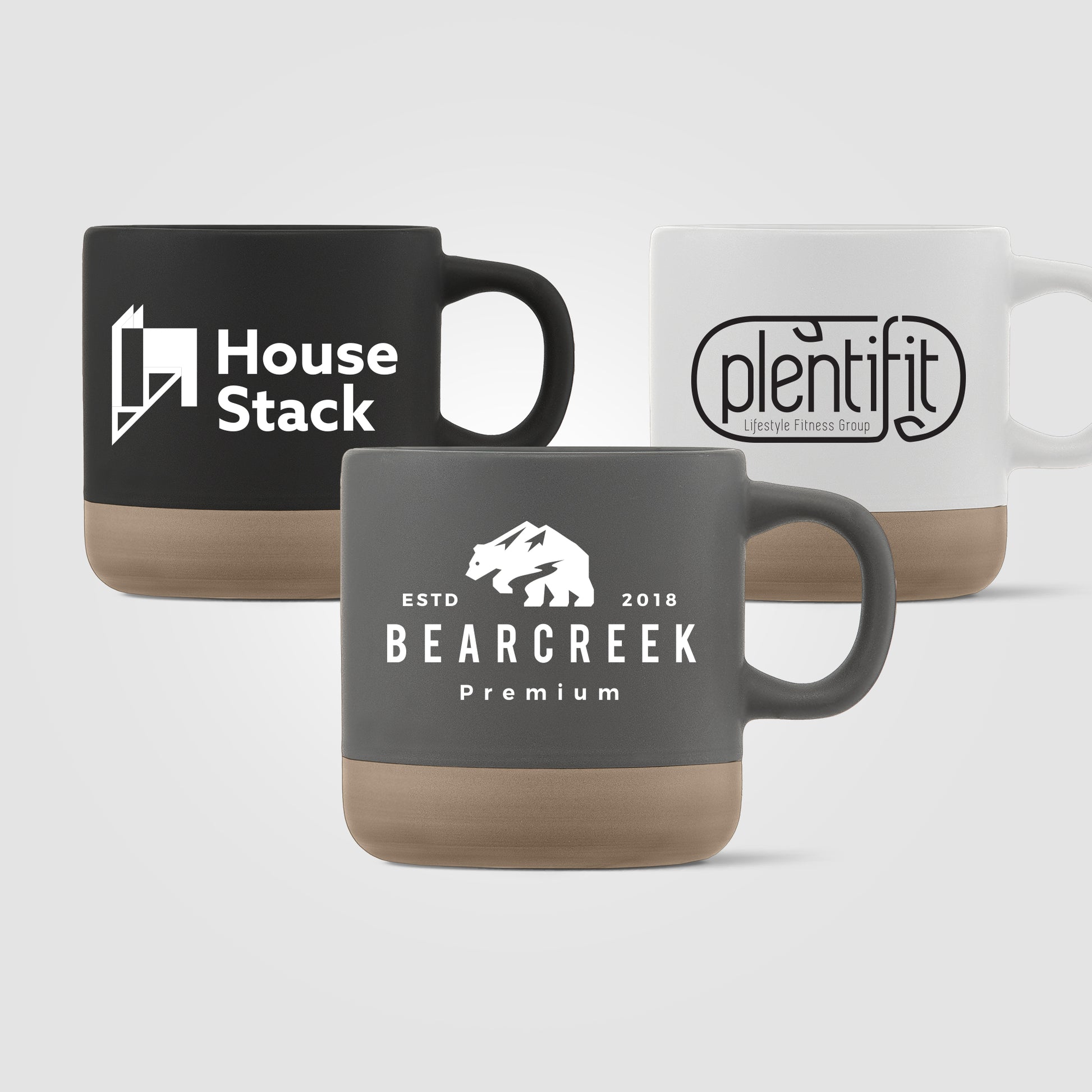 Image of the Terra - 12 oz. Clay Base Ceramic Mug promotional product, SKU MUU.