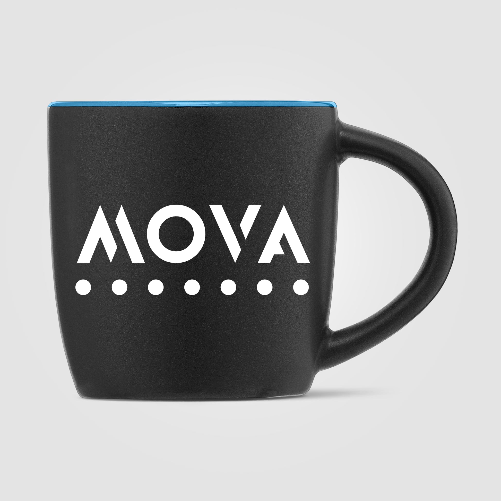 Zanzibar - 12 oz. Matte Black Ceramic Mug with ColorPop-2