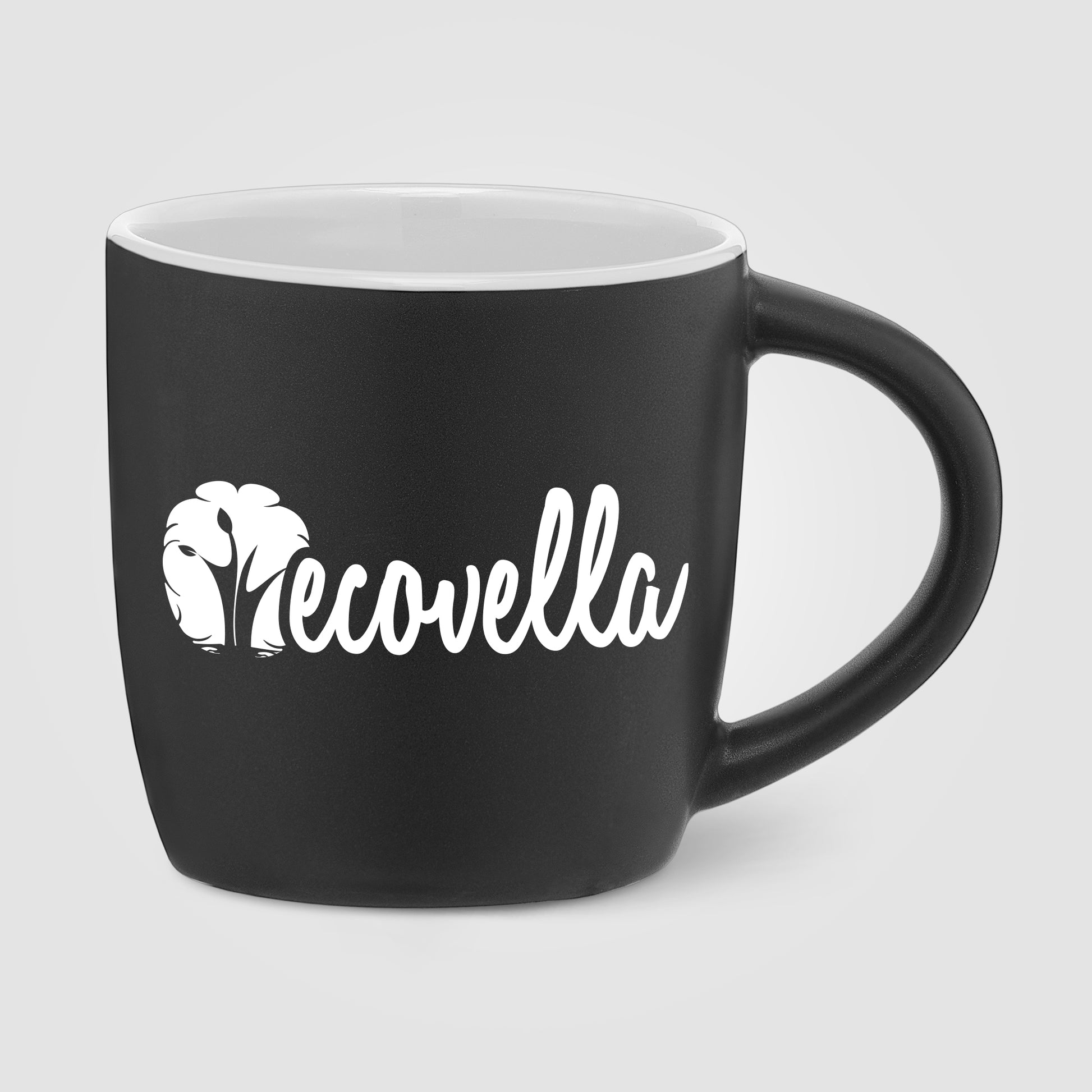 Zanzibar - 12 oz. Matte Black Ceramic Mug with ColorPop-5