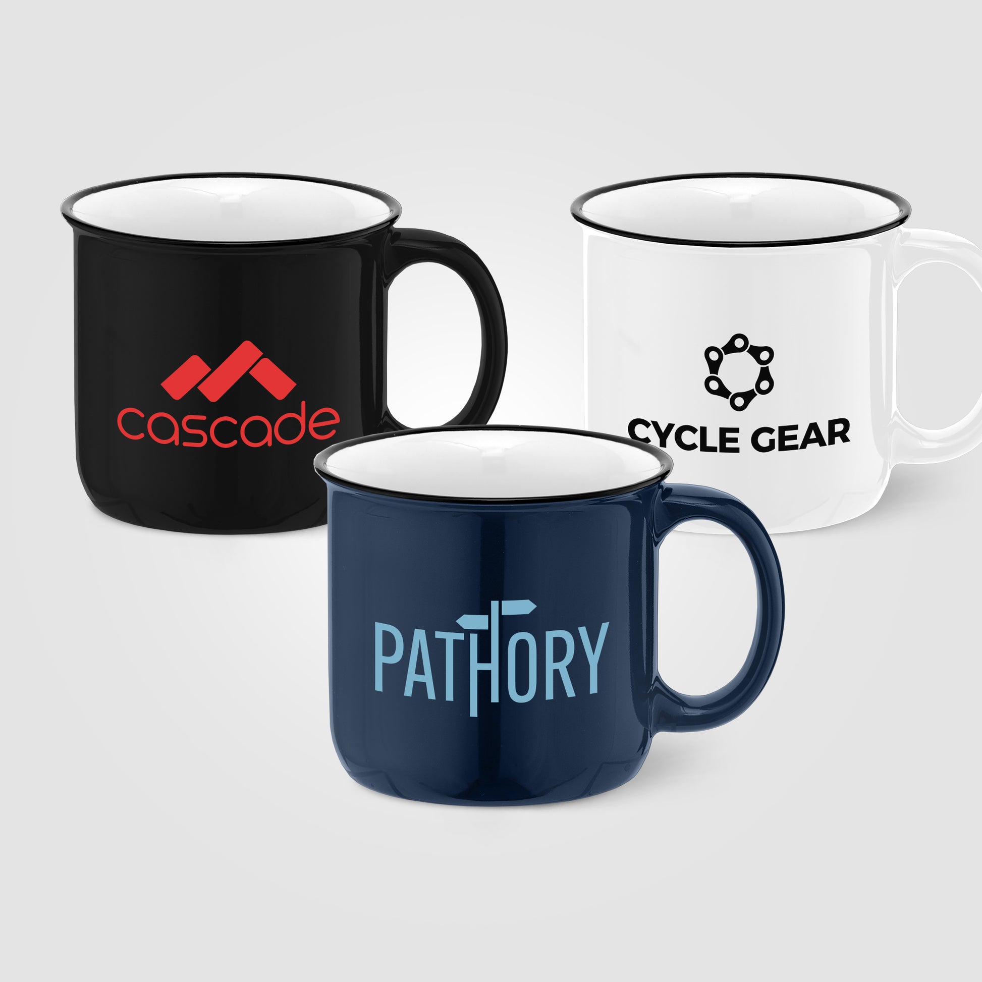 Image of the Adventure - 15 oz. Ceramic Campfire Mug promotional product, SKU MVA.