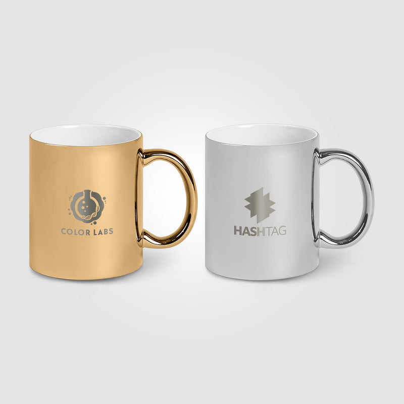 Deco - 11 oz. Metallic Ceramic Mug-zoom-