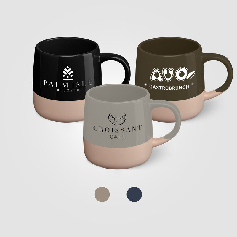 Atlas Ceramic Color Block Mug - 15 oz.-zoom-