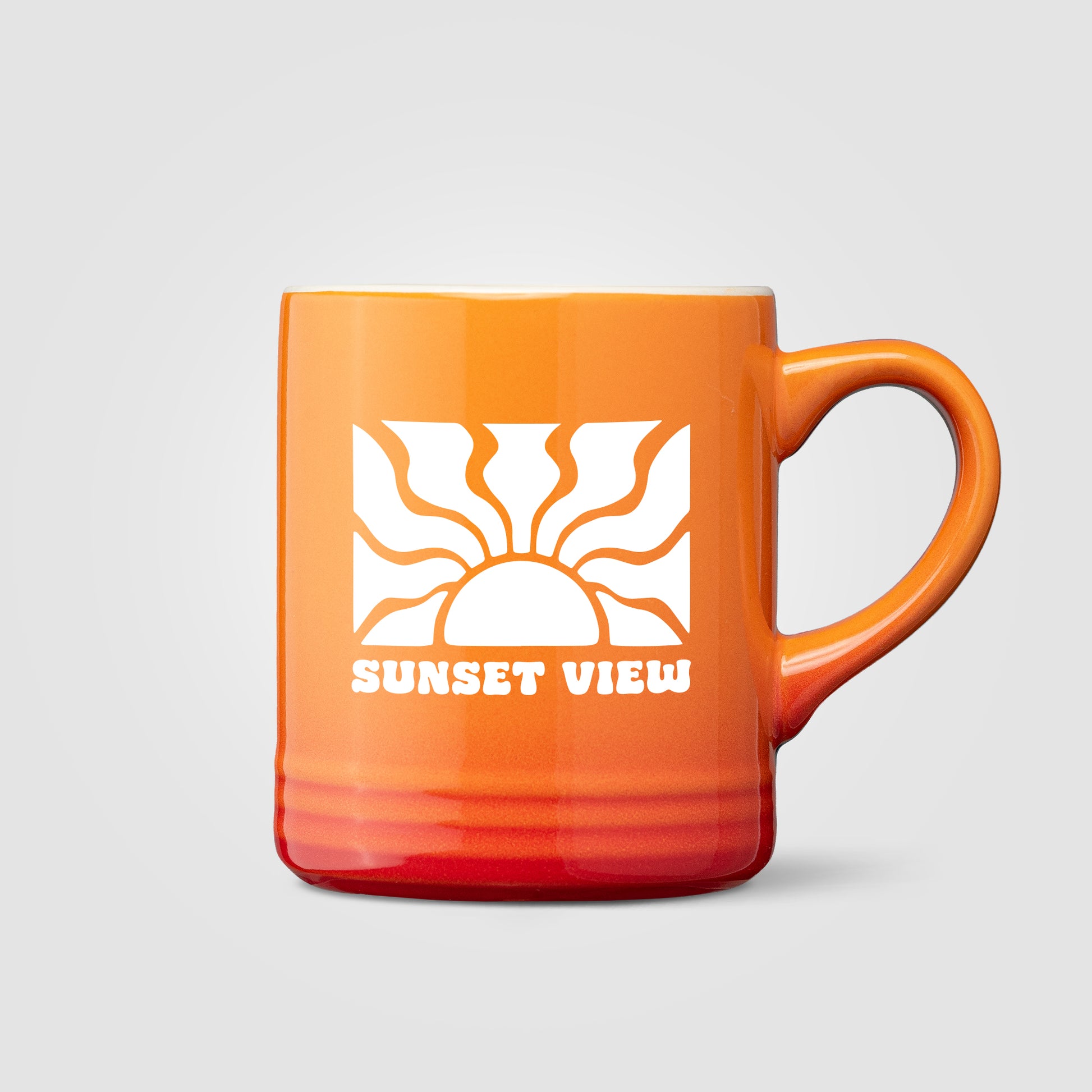 Corin Ceramic Ombre Silhouette Mug - 12oz-6