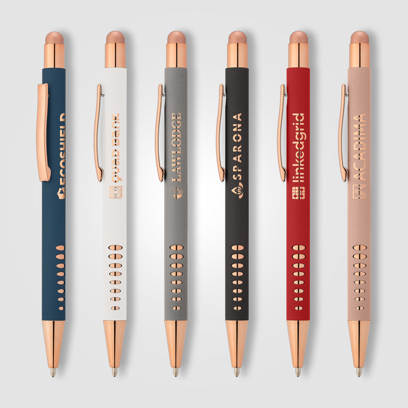 Bowie Rose Gold Stylus Pen-zoom-