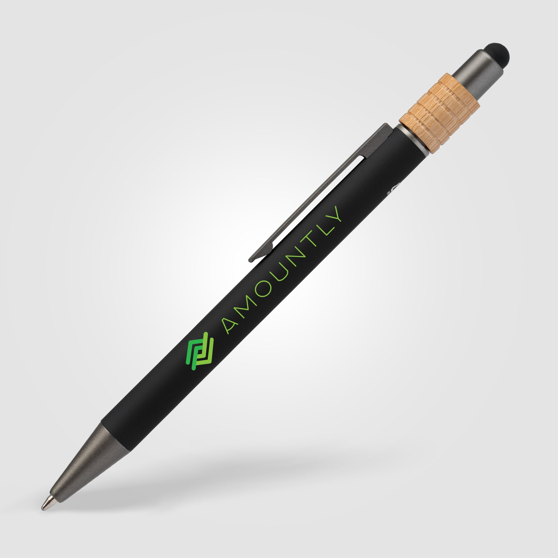 Reborn Spinner Recycled Aluminum Pen w/ Stylus - ColorJet-2