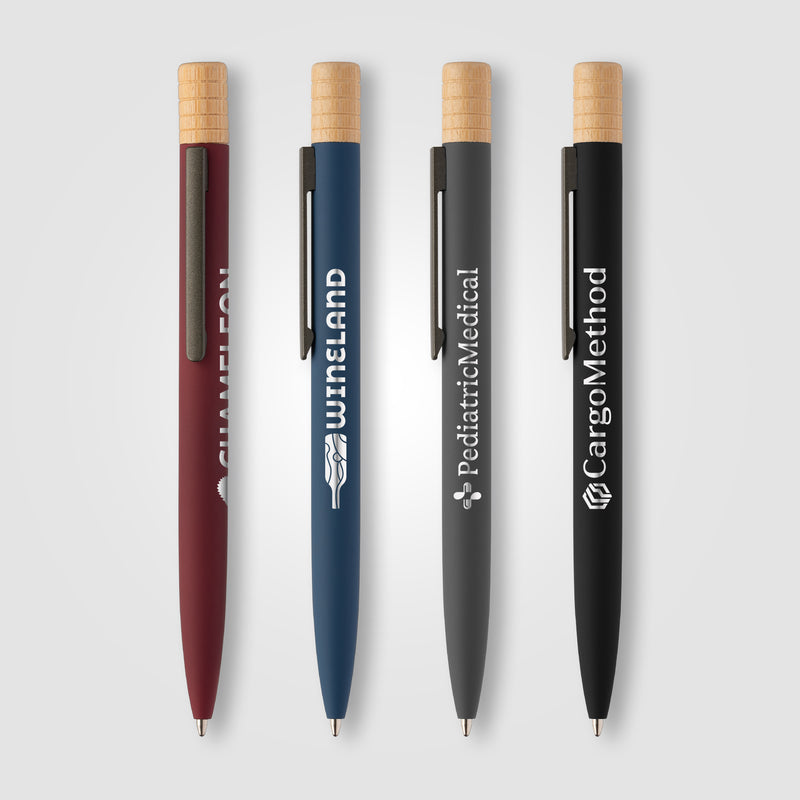 Reborn Twist Recycled Aluminum Pen - Laser-zoom-