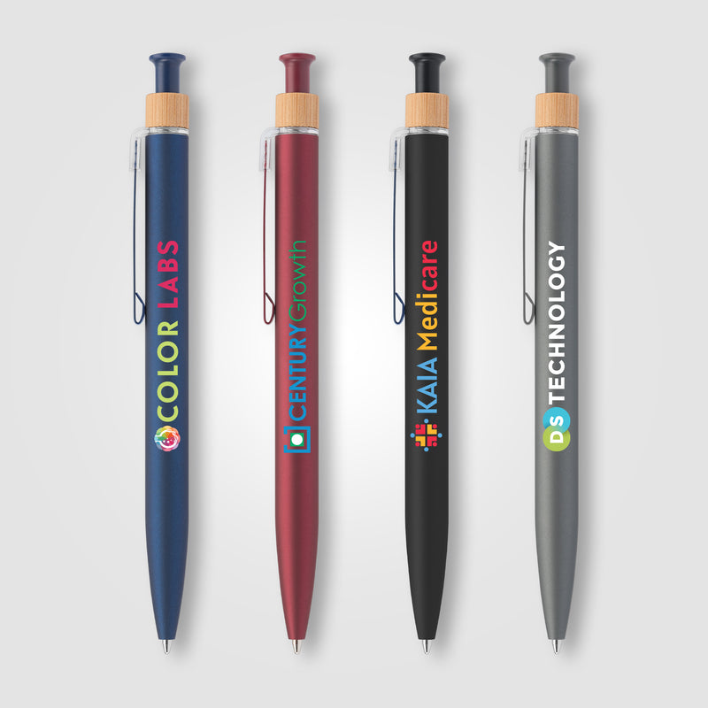 Reborn Click Softy Recycled Aluminum Pen -ColorJet-zoom-
