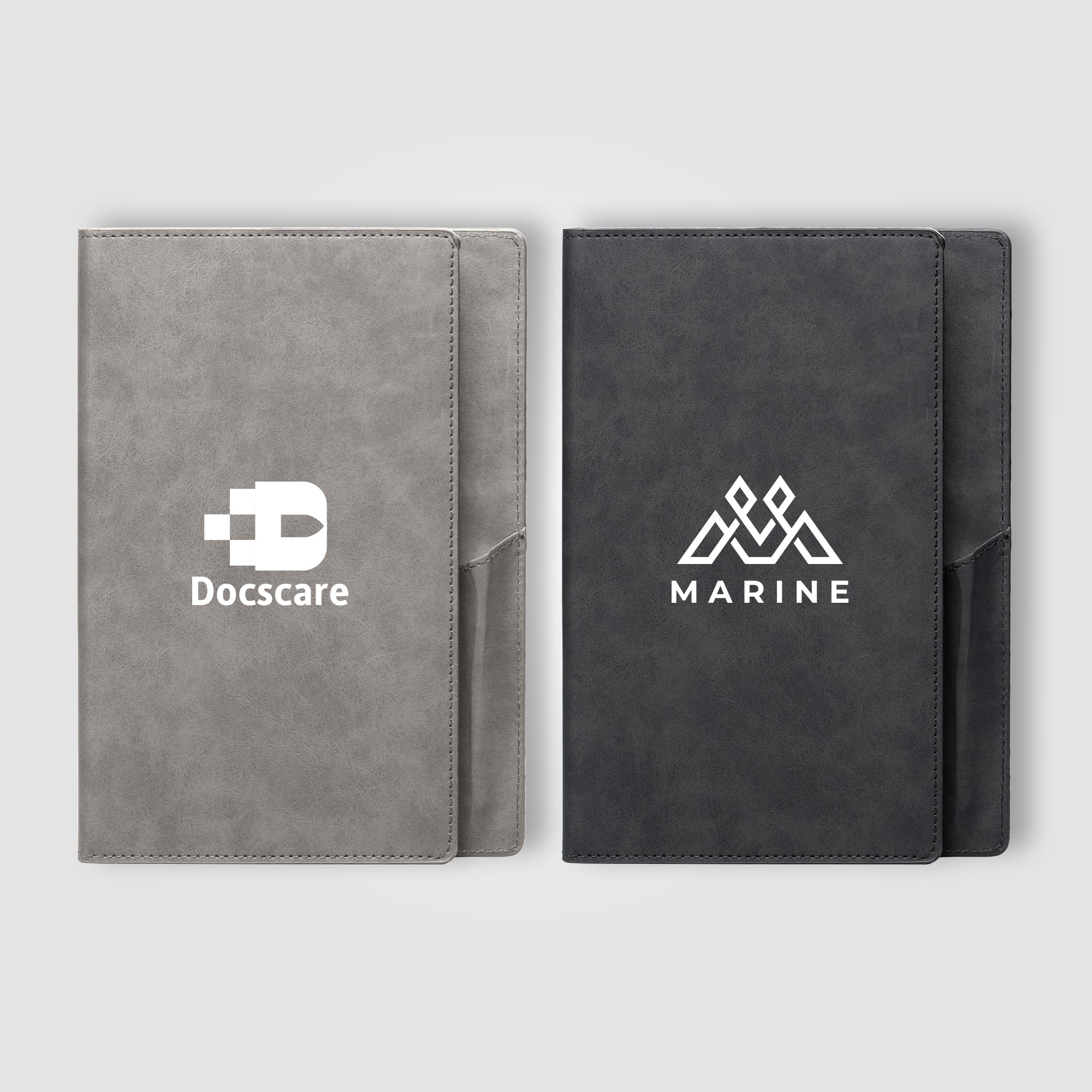 Momento Recycled Plastic Suede Texture Journal - A5-zoom-1