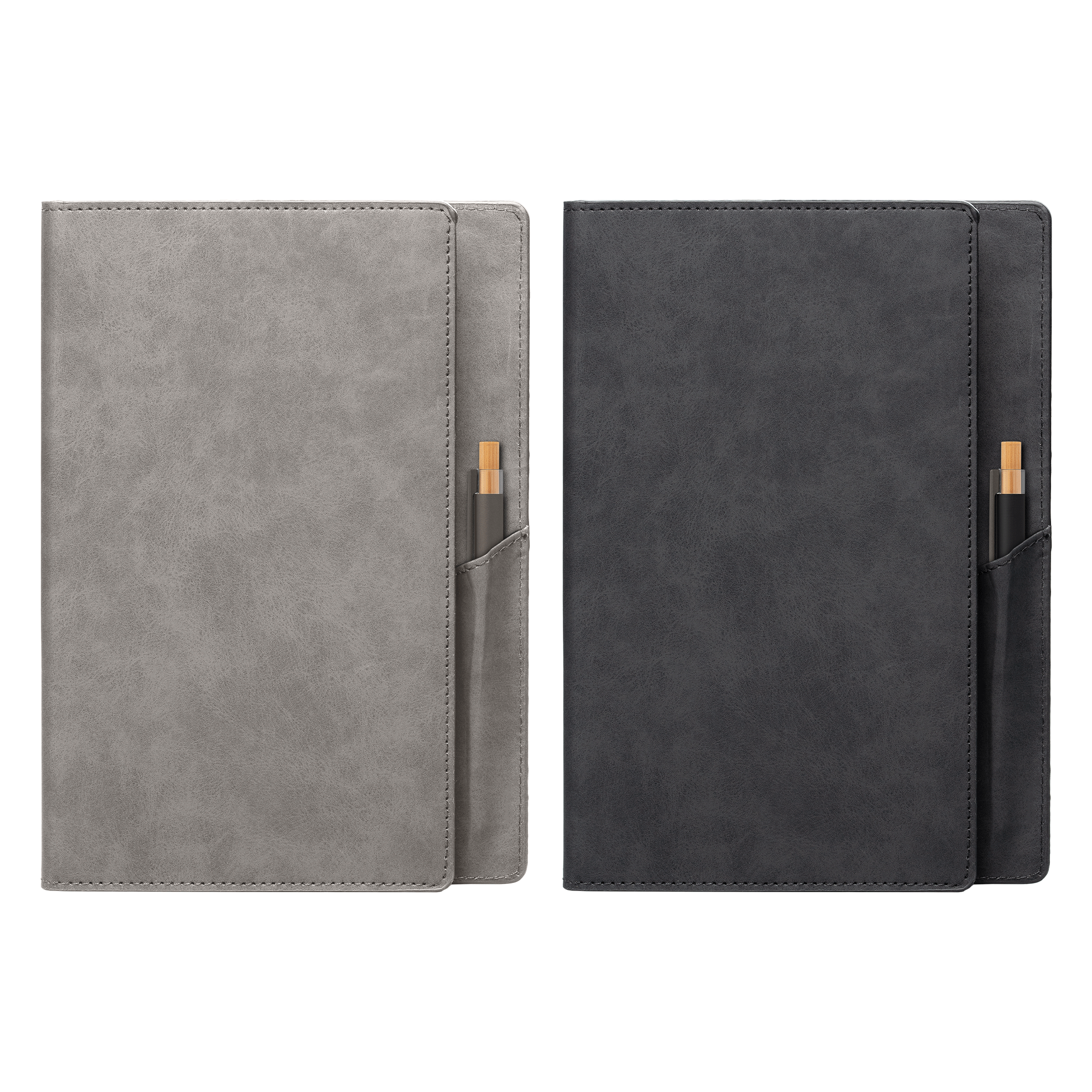 Momento Recycled PU Refillable Journal Set - B5 - ColorJet-zoom-1
