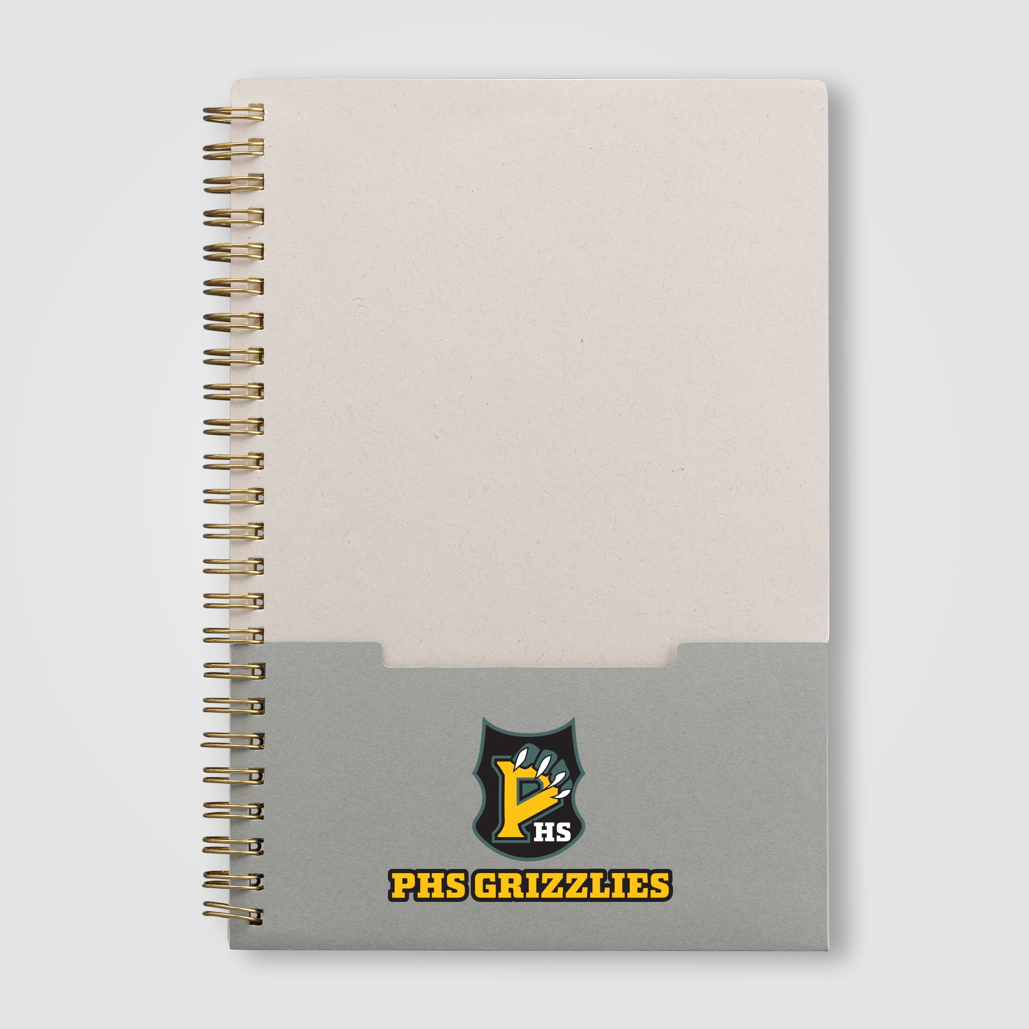 Lino FSC Paper Spiral Binding Vertical Pocket Notebook - A5 - ColorJet-zoom-2