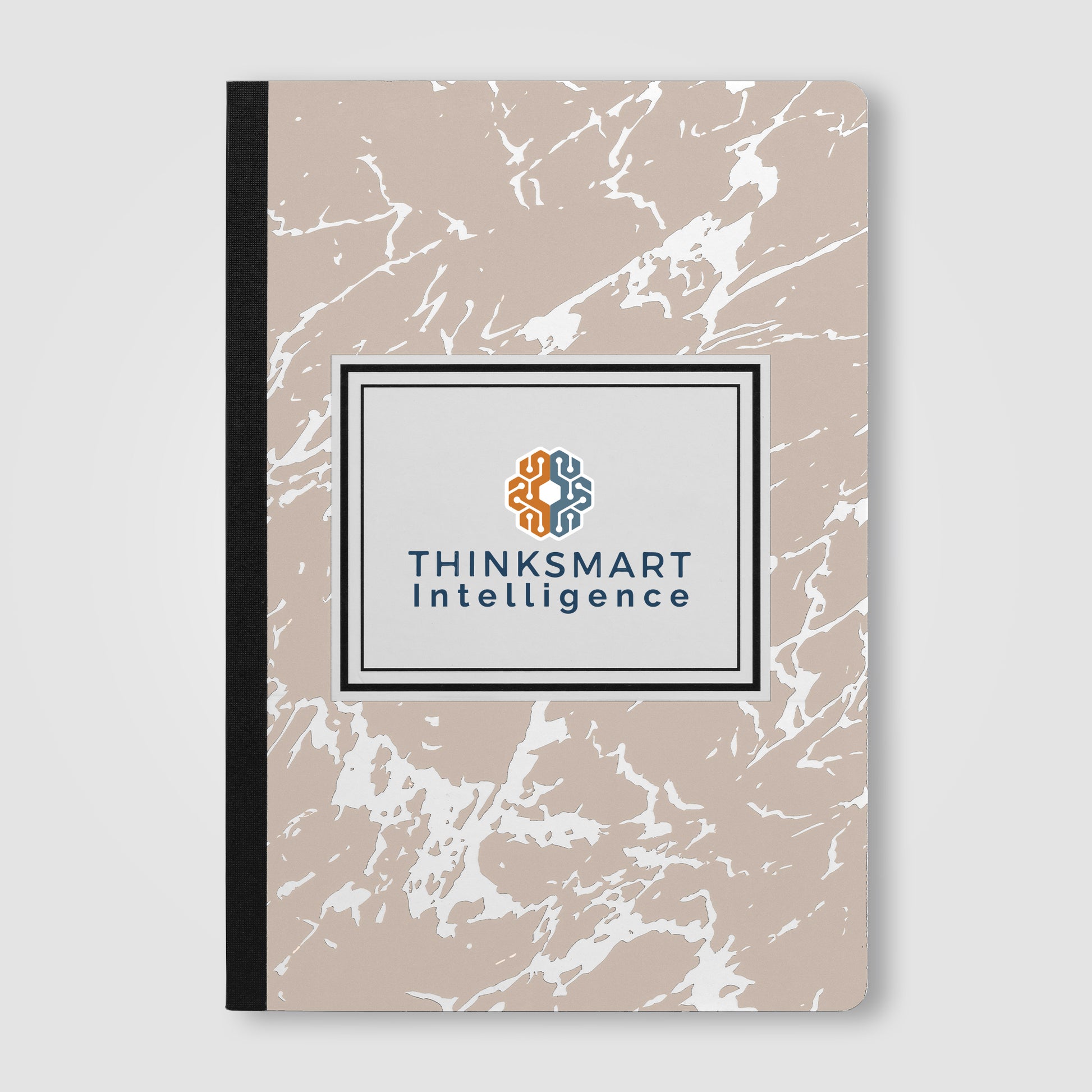 Slate FSC Paper Marble Hardcover Composition Notebook – A5 -ColorJet-3