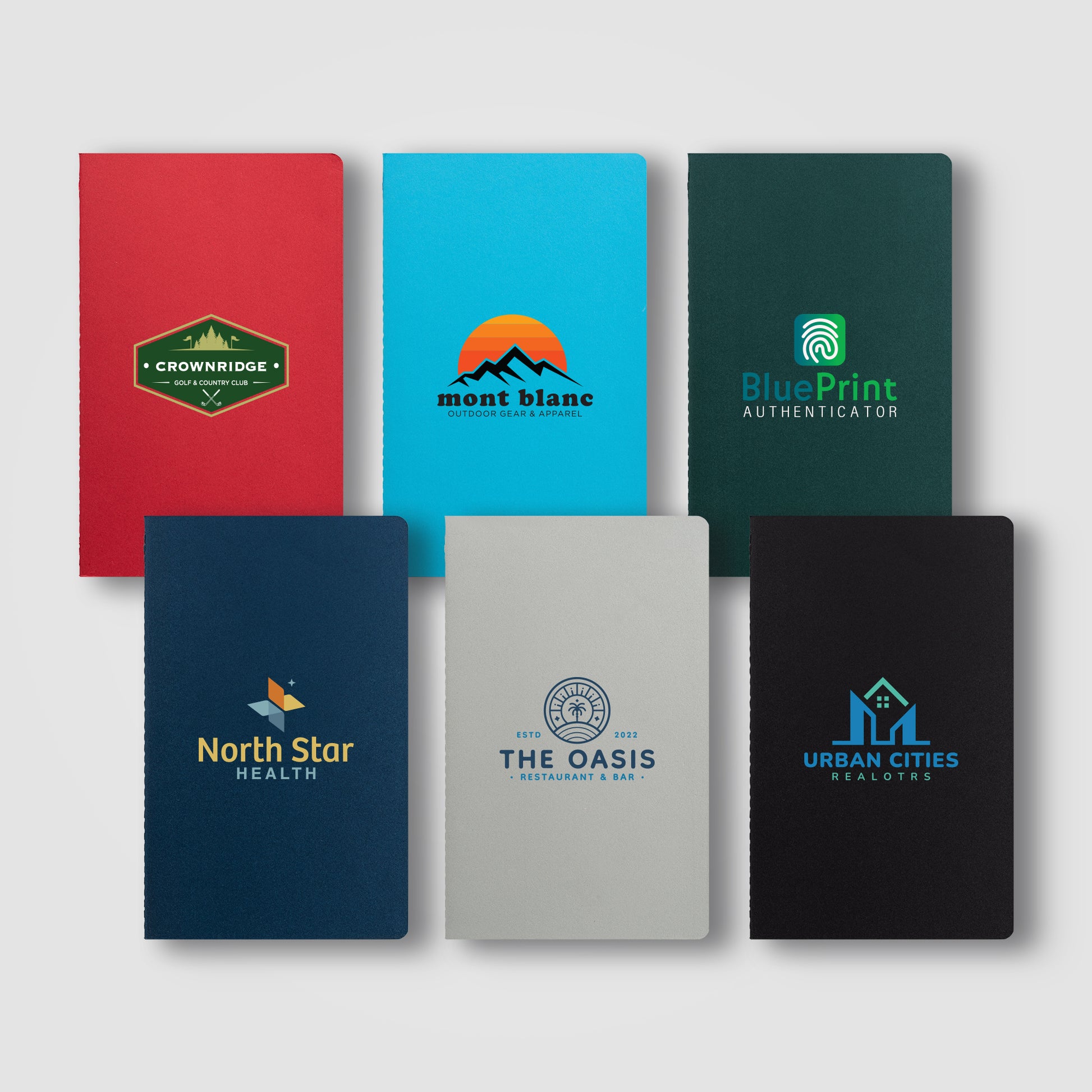 Image of the Rime FSC Paper Soft Cover Lined Notebook - A5 -ColorJet promotional product, SKU NCH-C.