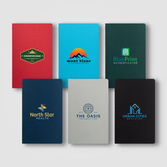 Image of the Rime FSC Paper Soft Cover Lined Notebook - A5 -ColorJet promotional product, SKU NCH-C.