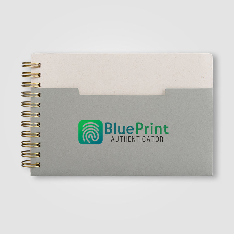 Lino FSC Paper Spiral Binding Horizontal Pocket Notebook - A6 -ColorJet-zoom-