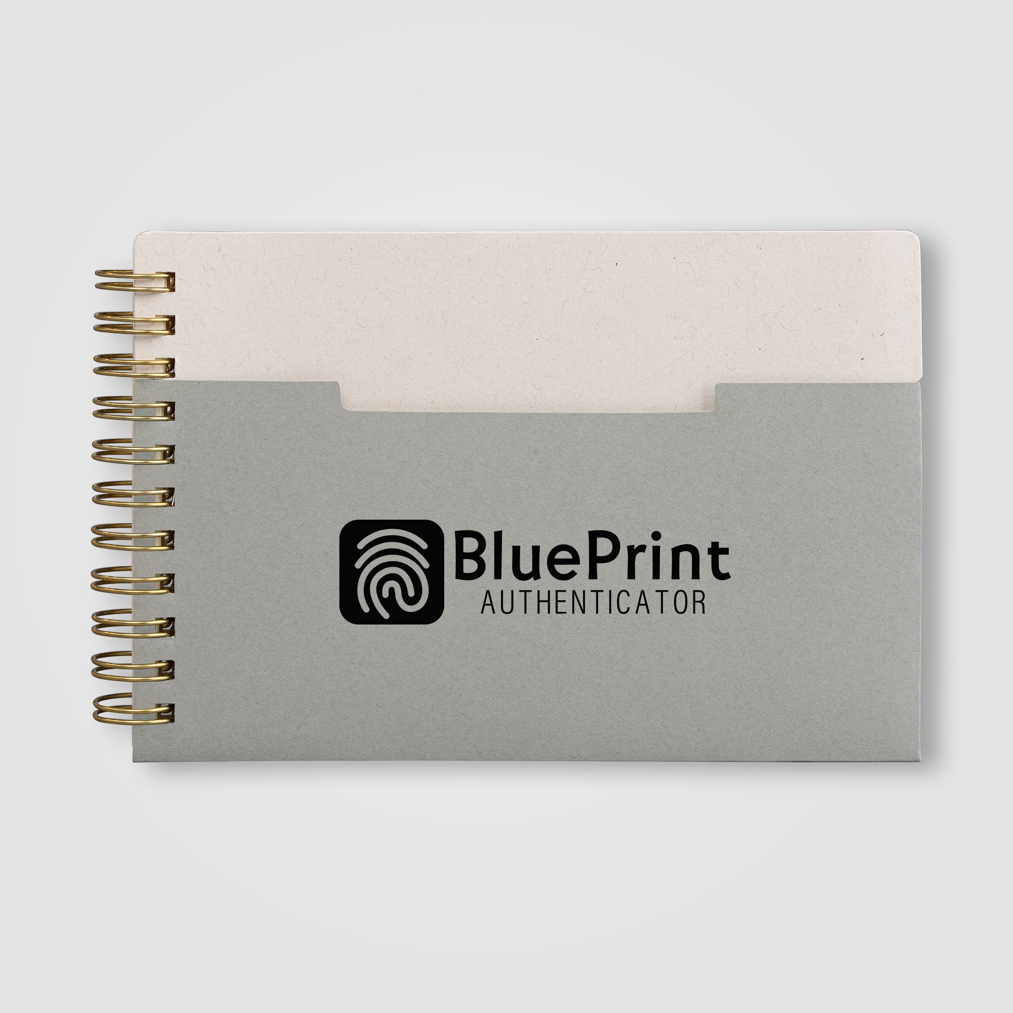 Lino FSC Paper Spiral Binding Horizontal Pocket Notebook - A6