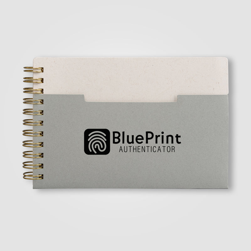 Lino FSC Paper Spiral Binding Horizontal Pocket Notebook - A6-zoom-