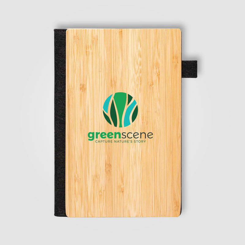 Wesen Bamboo Refillable Journal - A5 - ColorJet-zoom-
