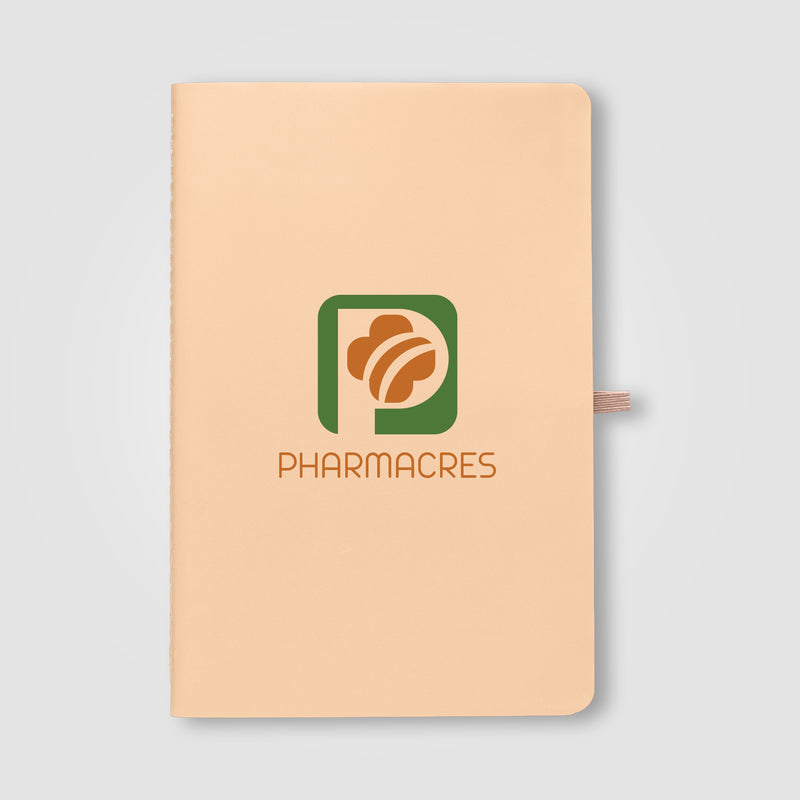 Monolith Stone Paper Soft Touch Lined Journal - A5 - ColorJet-zoom-