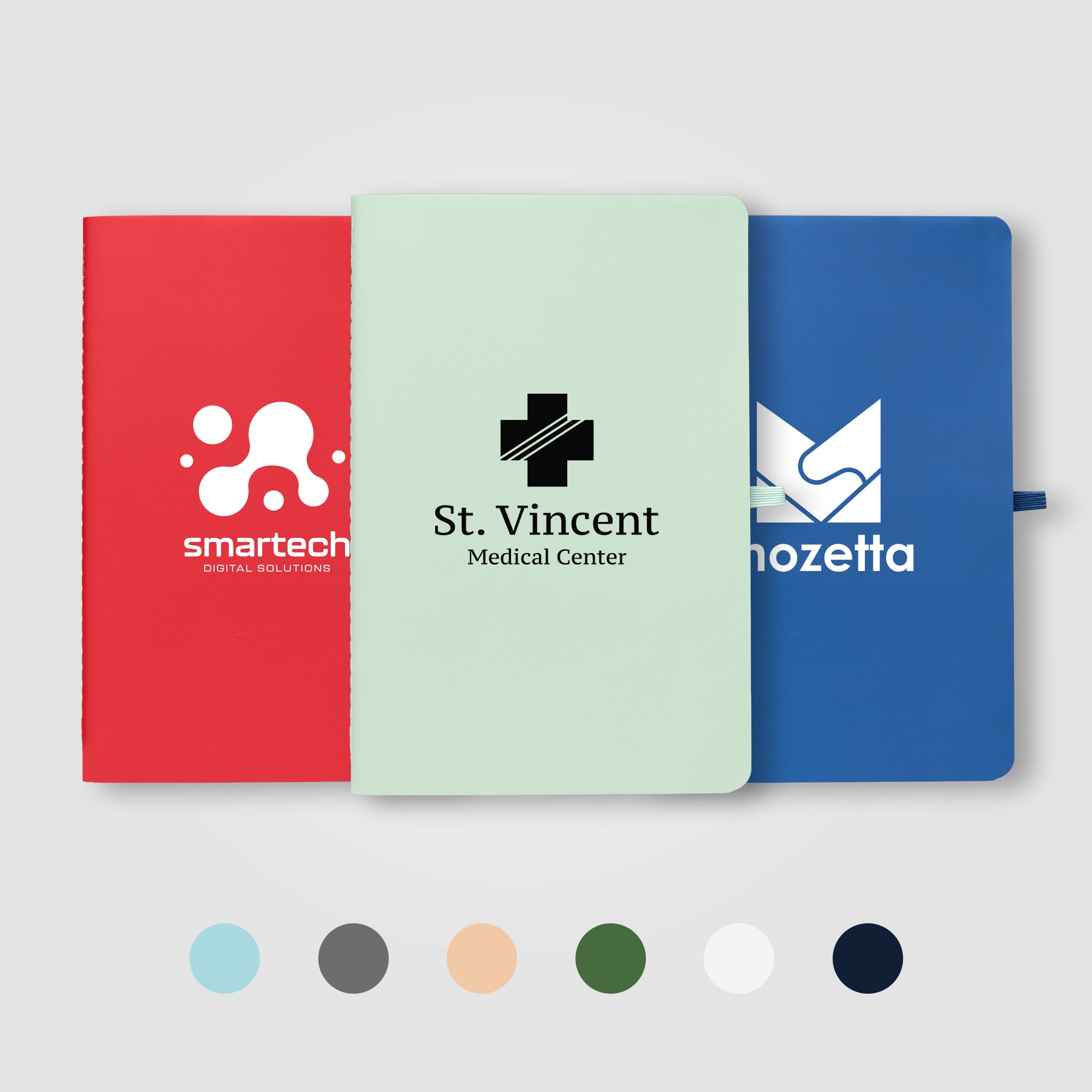 Image of the Monolith Stone Paper Soft Touch Lined Journal - A5 promotional product, SKU NCR.