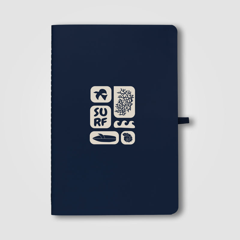 Monolith Stone Paper Soft Touch Lined Journal - A5-zoom-