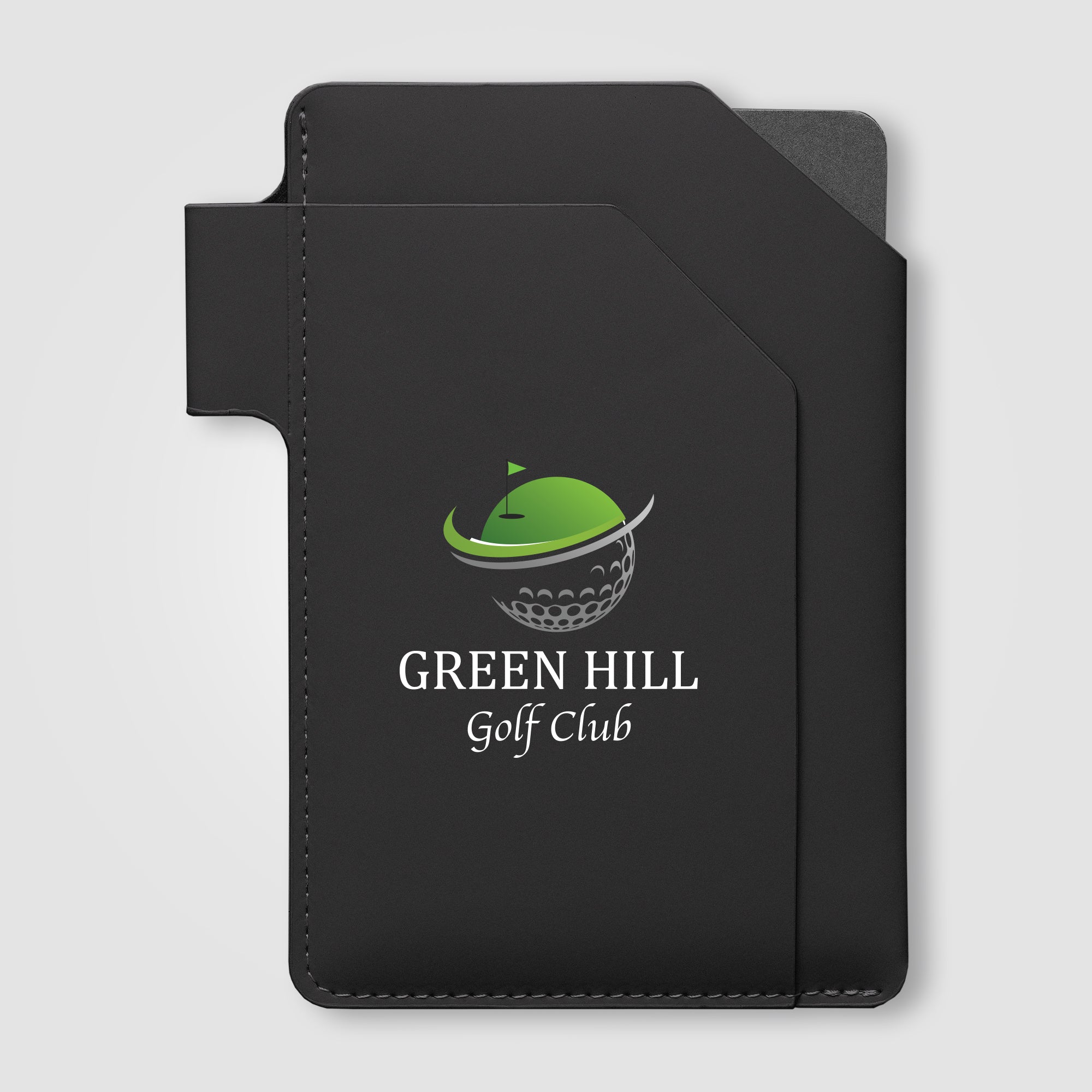 Malmö Recycled PU Passport Holder Notebook - A6 - ColorJet-zoom-2