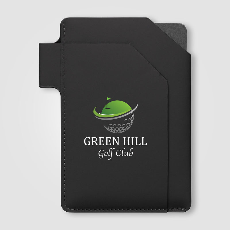 Malmö Recycled PU Passport Holder Notebook - A6 - ColorJet-zoom-