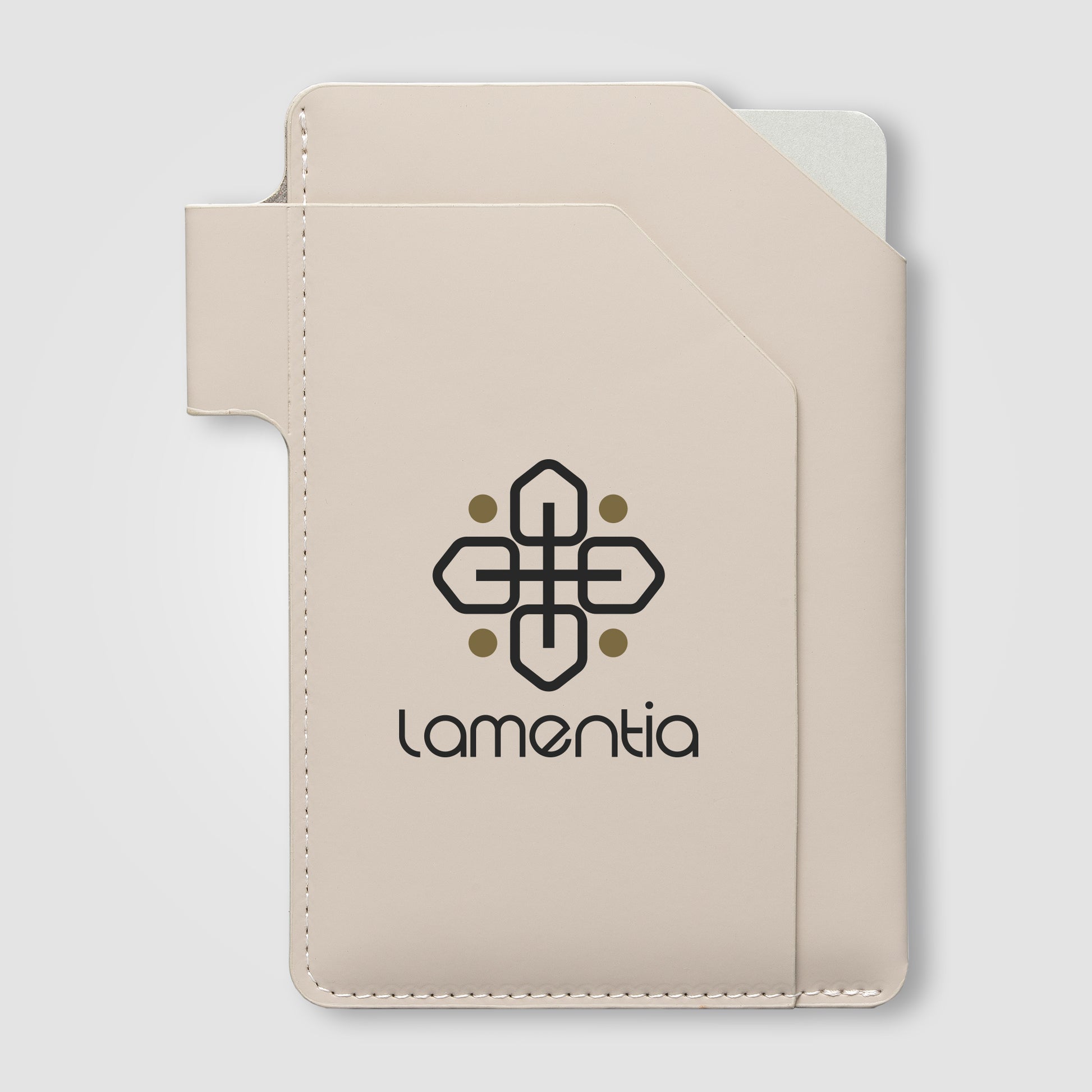 Malmö Recycled PU Passport Holder Notebook - A6 - ColorJet-3