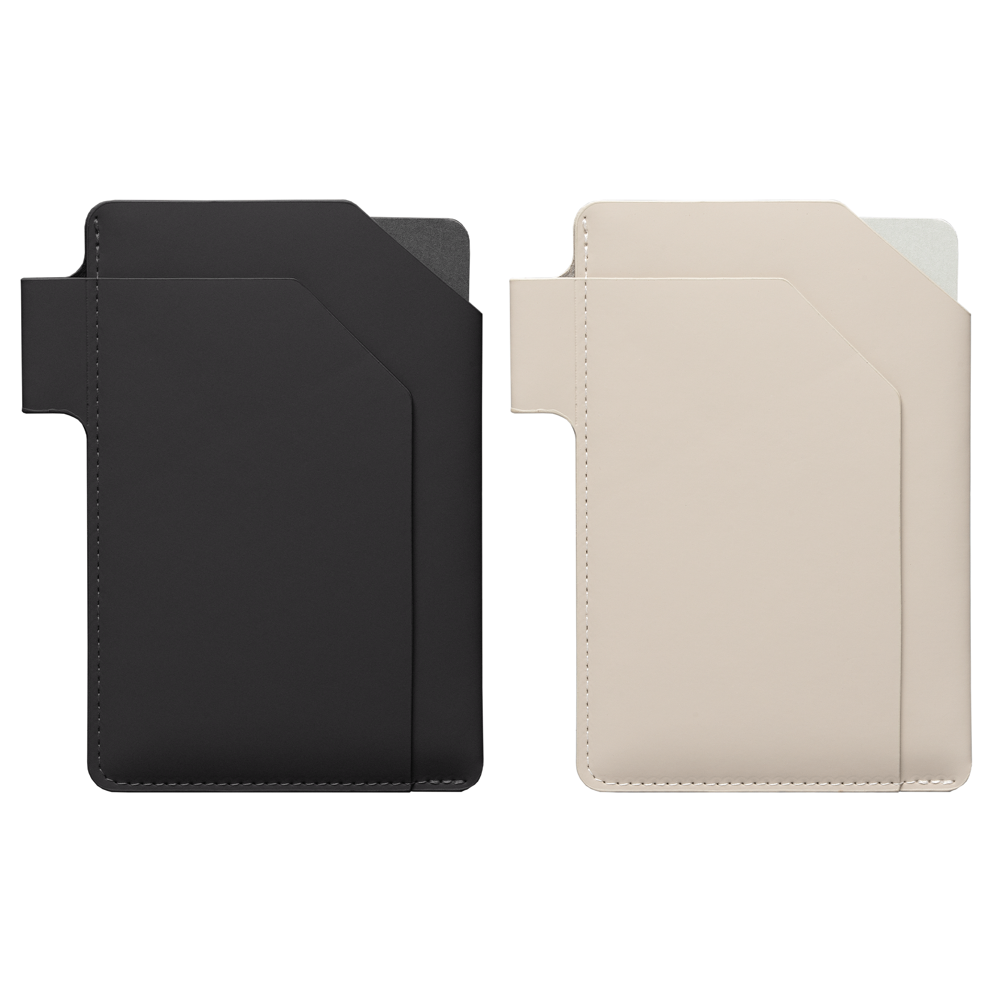 Image of the Malmö Recycled PU Passport Holder Notebook - A6 - Deboss promotional product, SKU NCZ-D.