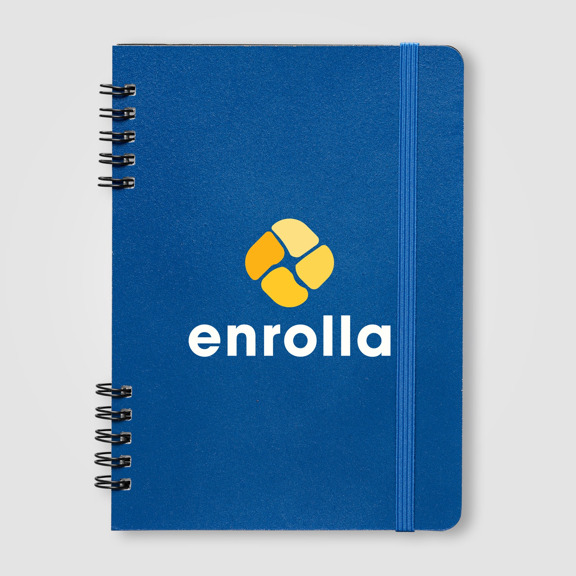 Jora Recycled Leather Spiral Bound Notebook - A5 - ColorJet-3