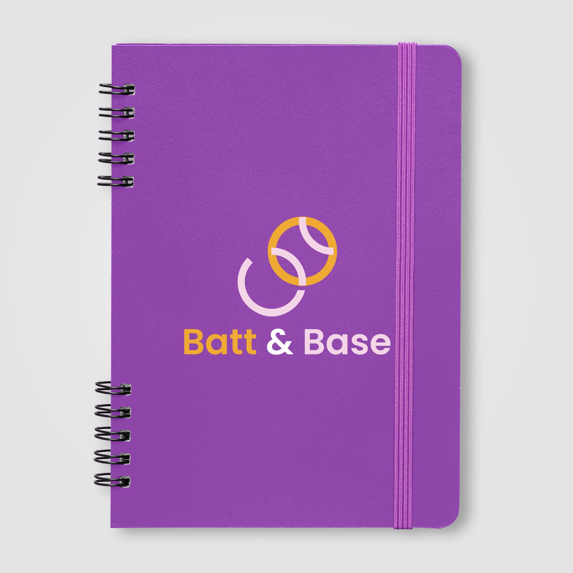 Jora Recycled Leather Spiral Bound Notebook - A5 - ColorJet-zoom-4