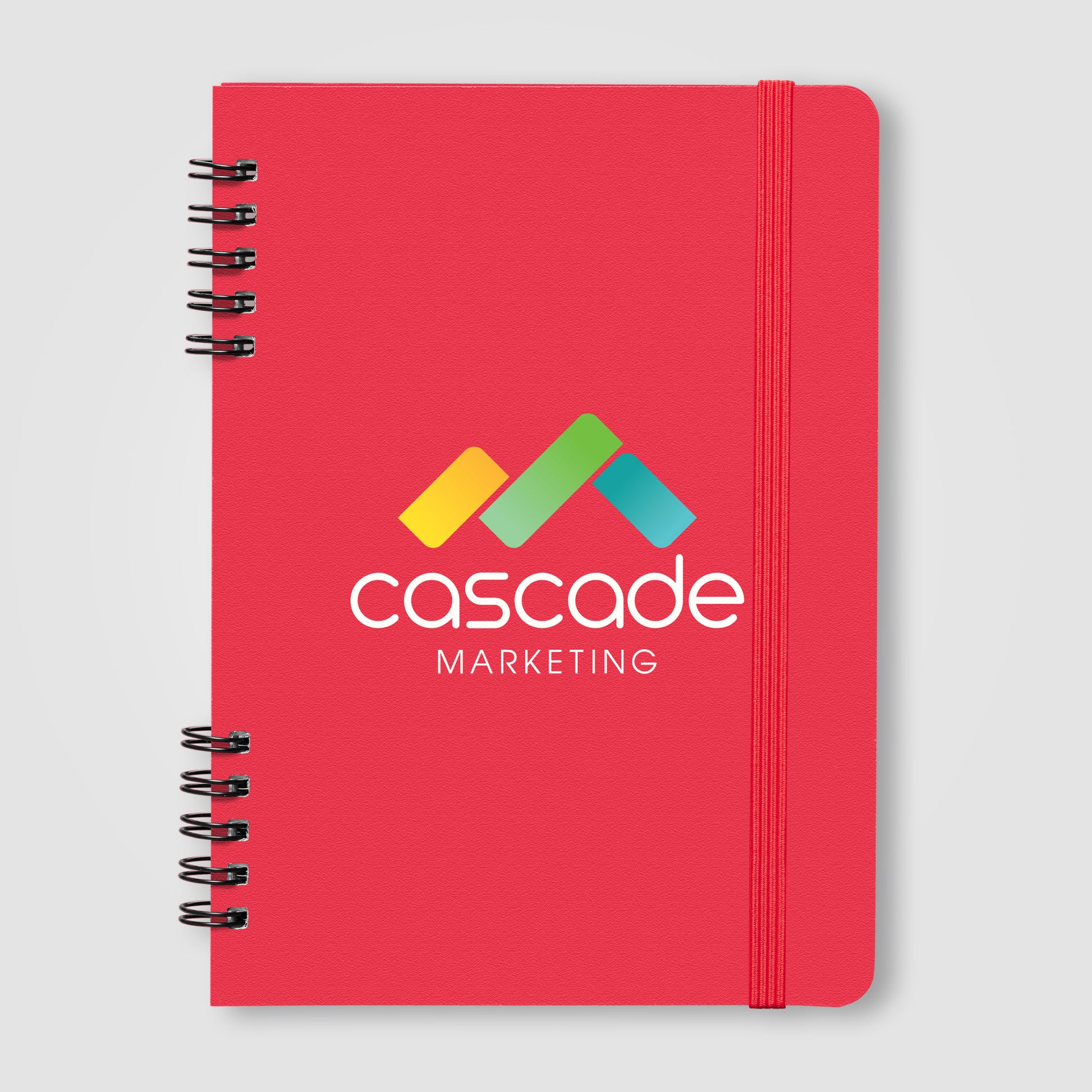 Jora Recycled Leather Spiral Bound Notebook - A5 - ColorJet-5