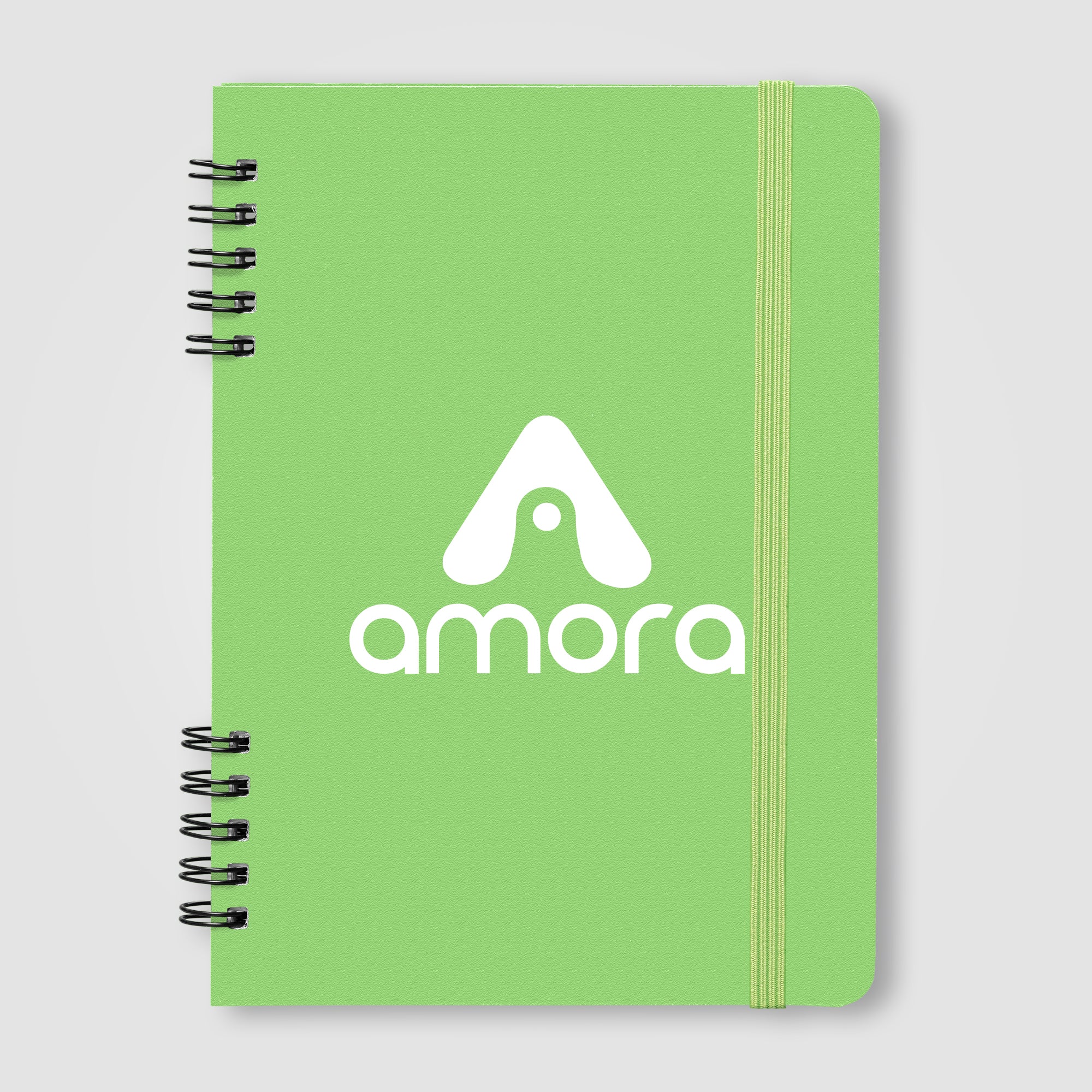 Jora Recycled Leather Spiral Bound Notebook - A5