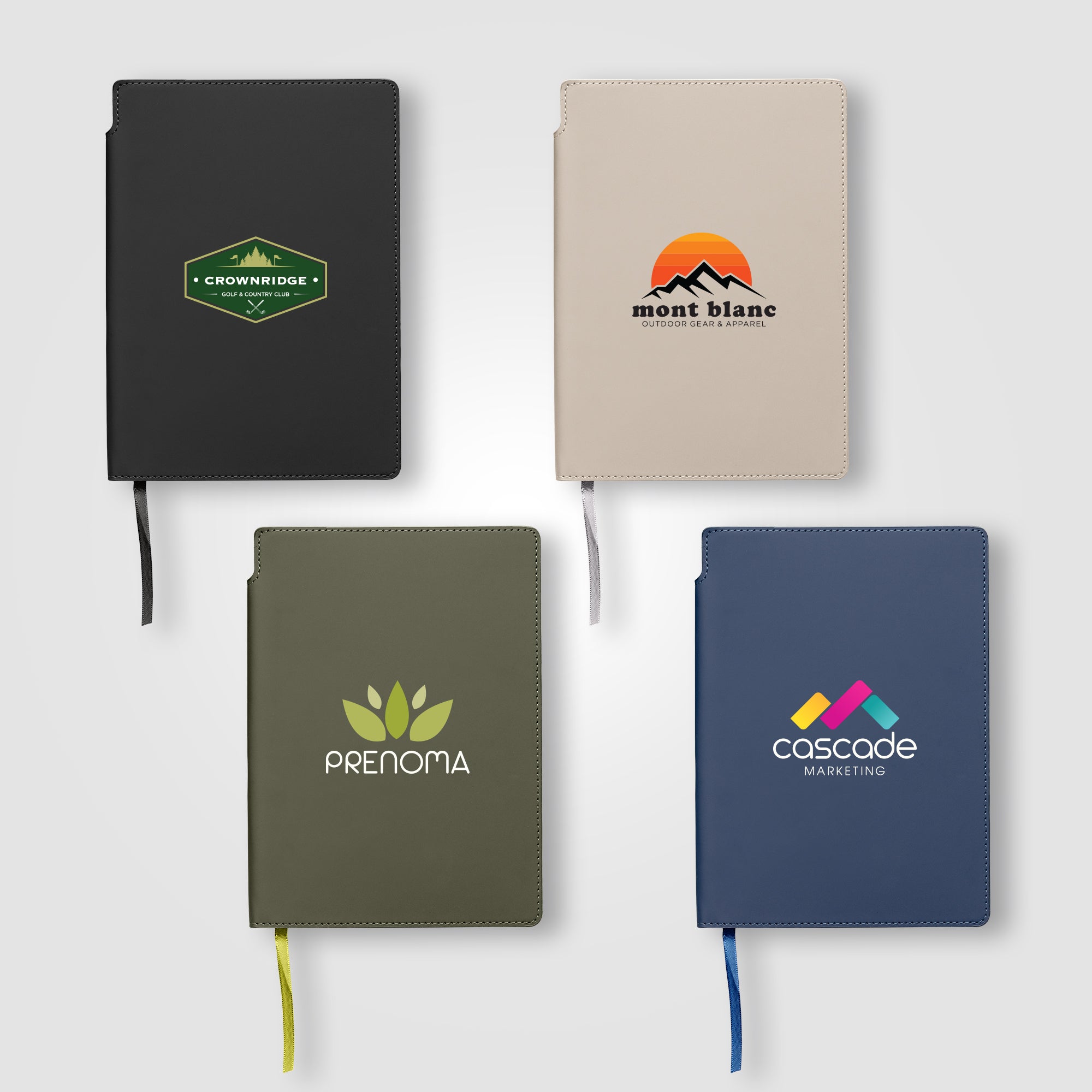 Malmö Recycled PU Soft Cover Extended Journal - A5 - ColorJet-zoom-1