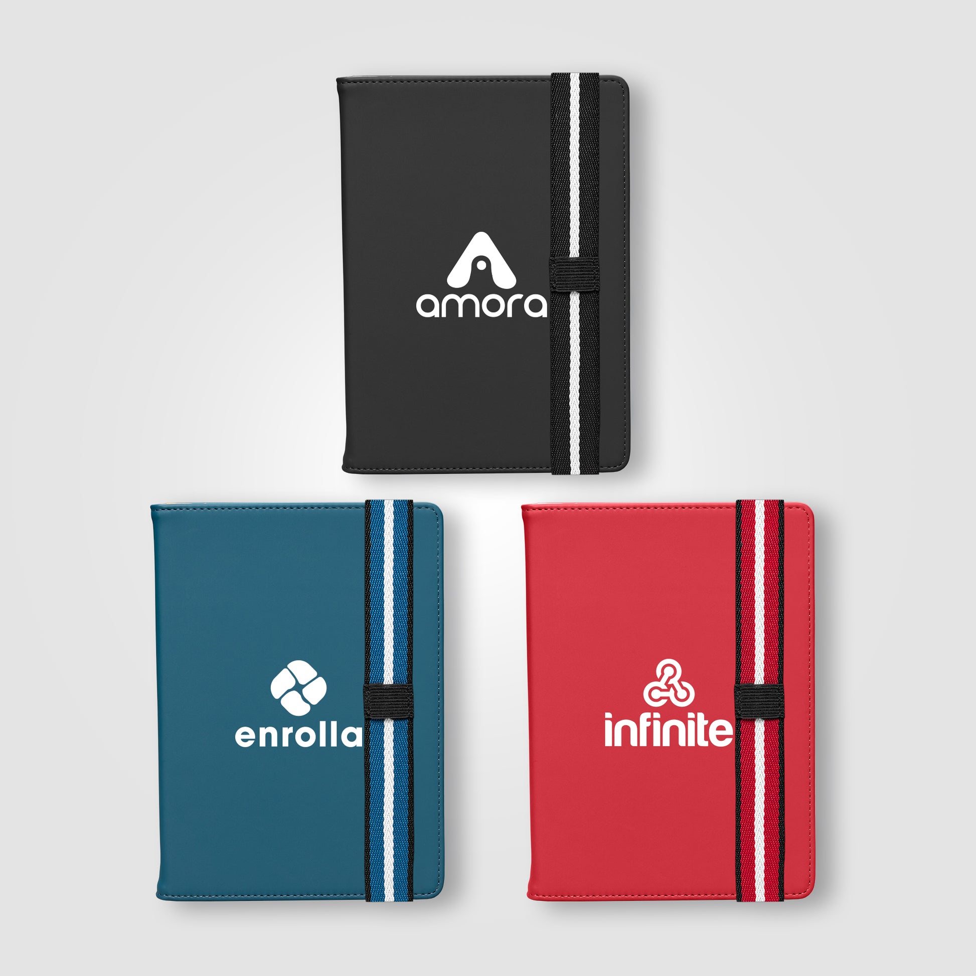 Newport rPET Chevron Refillable Journal - A5-1
