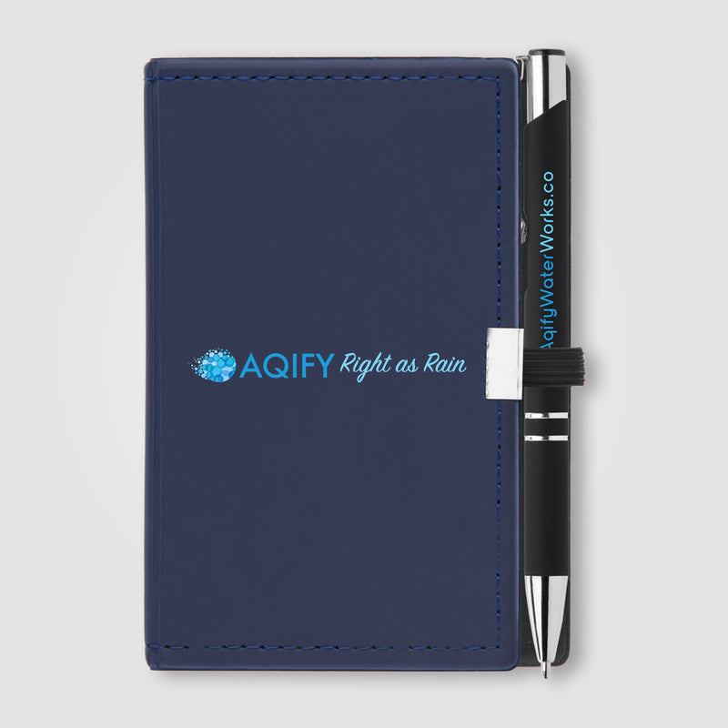 Note Caddy & Tres-Chic Pen Gift Set - ColorJet-zoom-