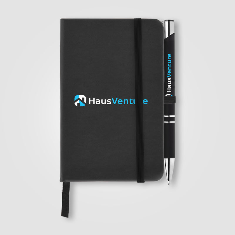 Miller Notebook & Tres-Chic Softy Pen Gift Set - ColorJet-zoom-