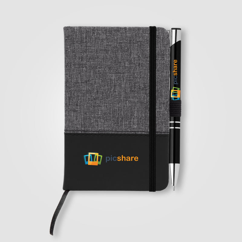 Twain Notebook & Tres-Chic Pen Gift Set - ColorJet-zoom-