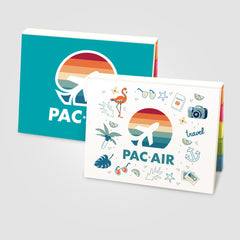 Image of the SimpliColor Versa-Pak - 2 Sticky Note Pads and 5 Flag Colors (Digital Full Color) Cover promotional product, SKU NSB.