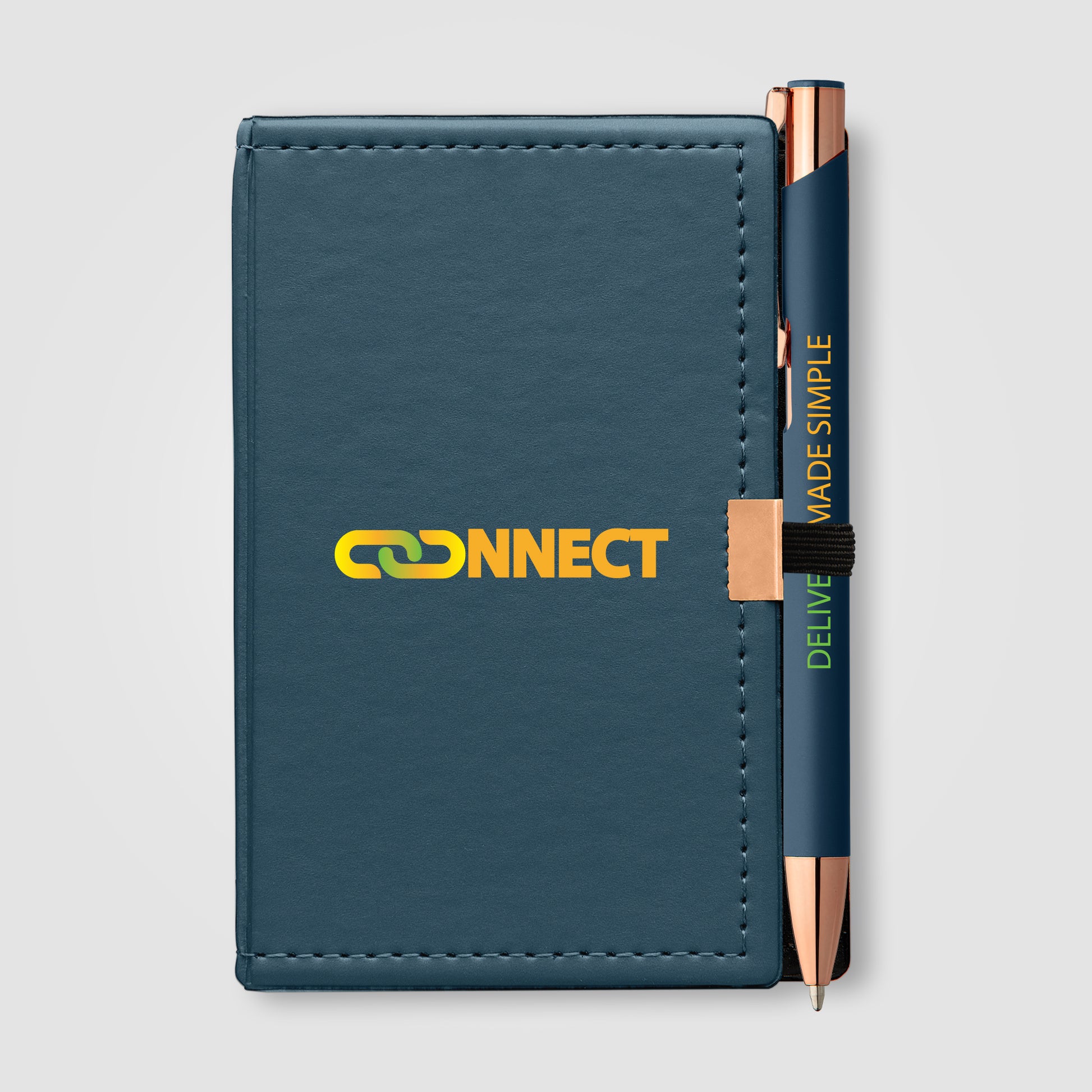 Note Caddy & Crosby Rose Gold Pen Gift Set - ColorJet-2
