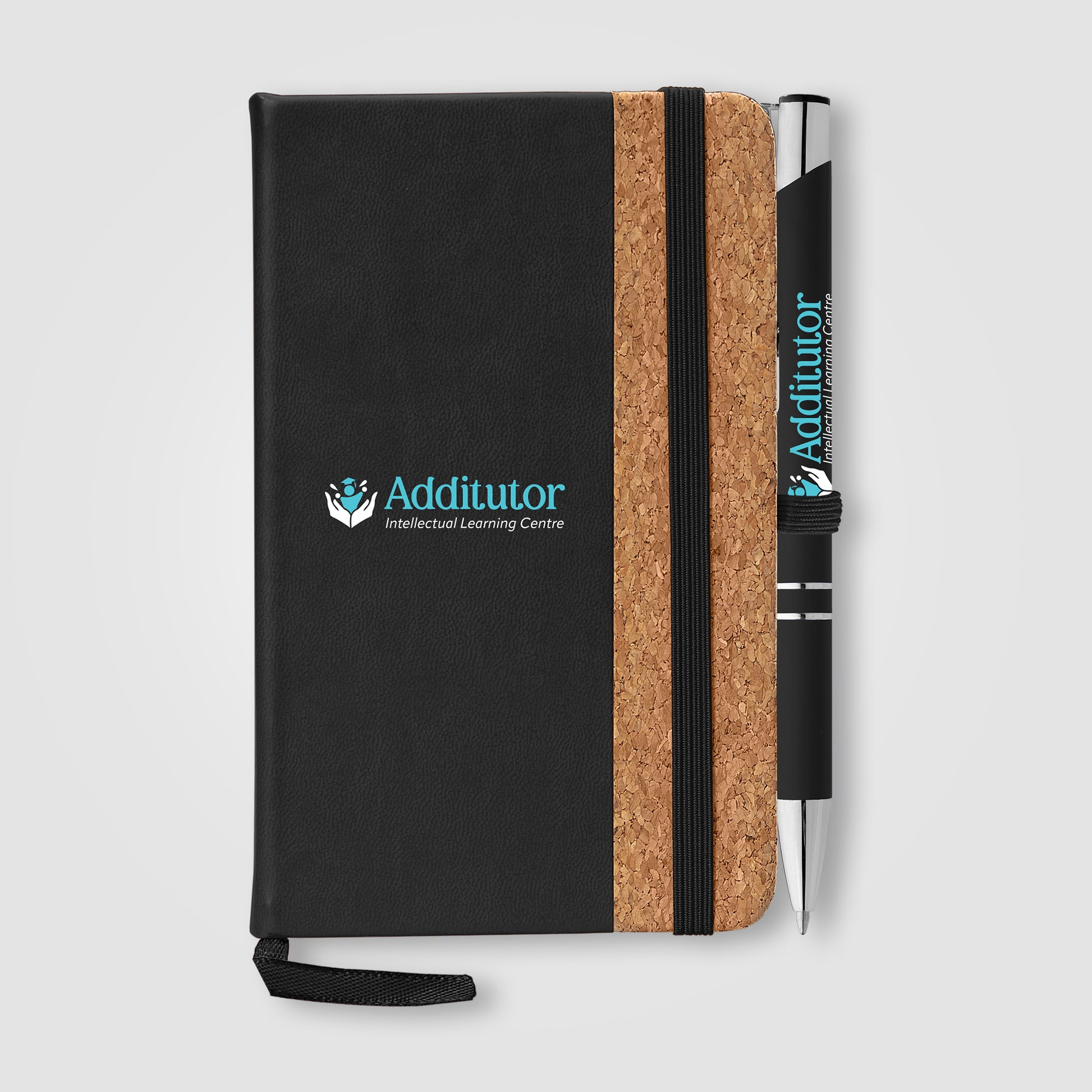 Miller Cork Notebook & Tres-Chic Pen Gift Set - ColorJet-2
