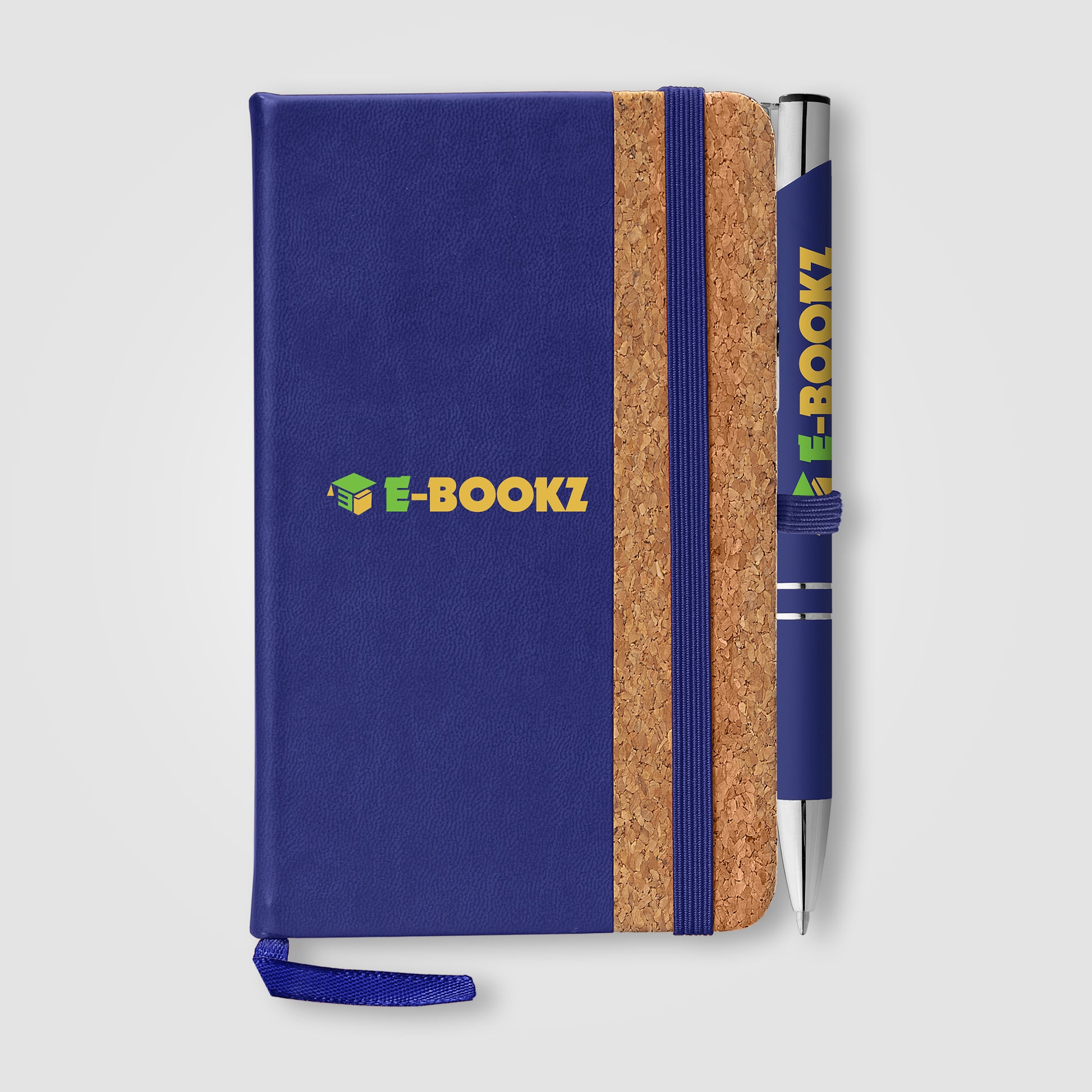 Miller Cork Notebook & Tres-Chic Pen Gift Set - ColorJet-3