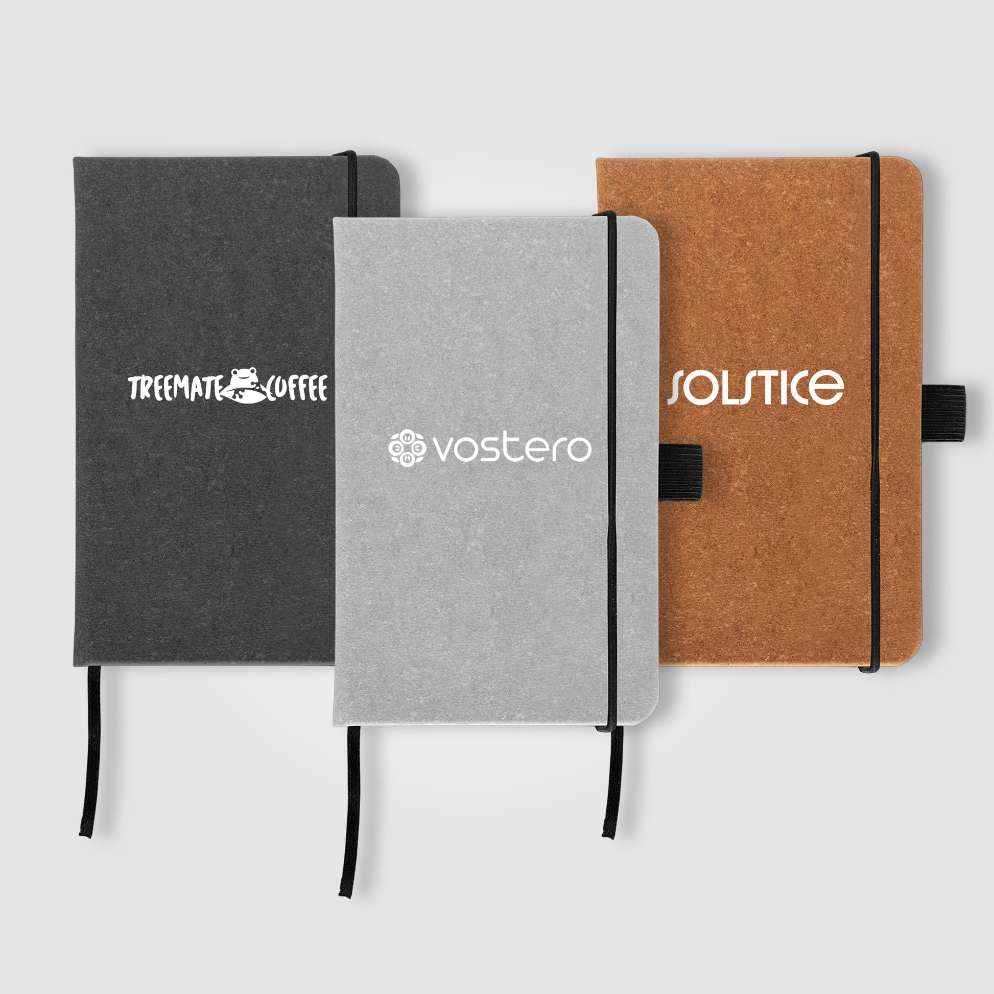 Carson 3.5" x 5.5" Recycled PU Leather Notebook-1
