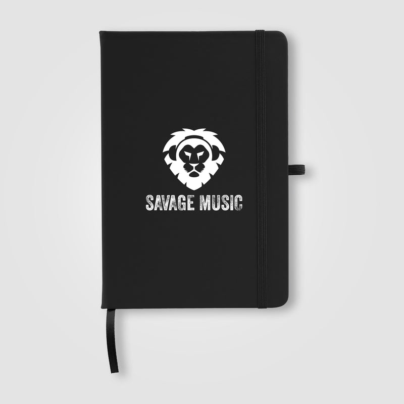 Wilde Recycled Hard Cover Journal - A5 5.5" x 8.3"-zoom-