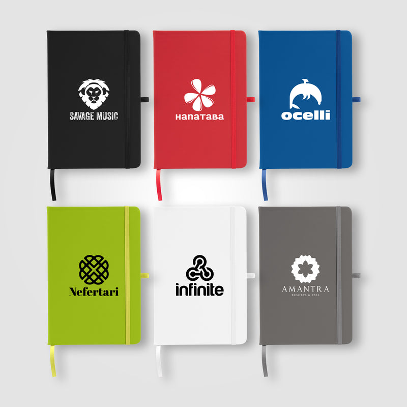 Wilde Recycled Hard Cover Journal - A5 5.5" x 8.3"-zoom-
