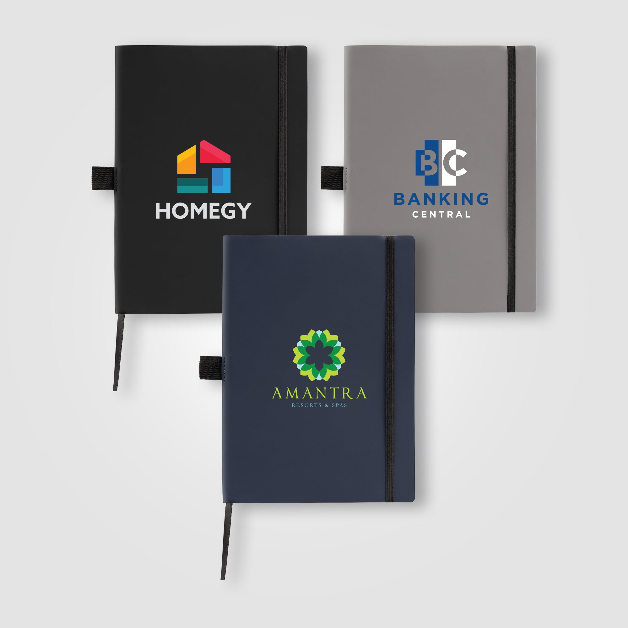 Image of the Hemingway Recycled Soft Cover Journal - A5 5.5" x 8.3" - ColorJet promotional product, SKU NWR-C.